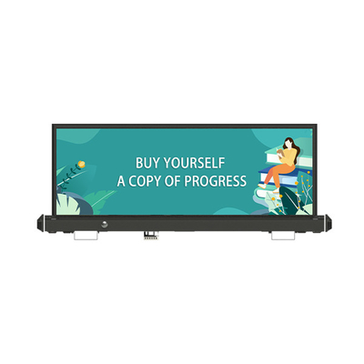 Πίσσα 3.3mm Pixed σημάδι διαφήμισης στεγών αυτοκινήτων των οδηγήσεων ΠΣΤ πινάκων διαφημίσεων 4G στεγών αυτοκινήτων